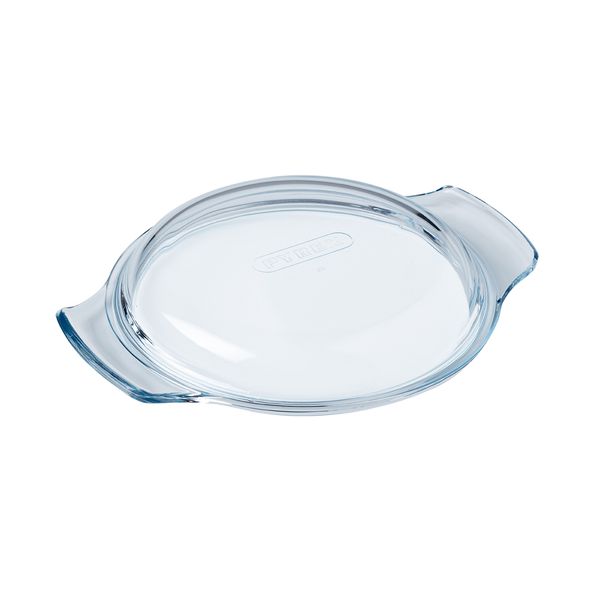 Pyrex Classic 1040704 - Cacerola redonda con tapa, 5L, vidrio,  transparente, 3.75 L : : Hogar y cocina